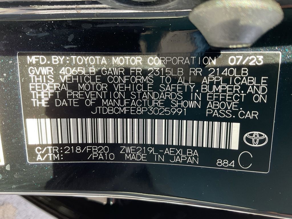 Used 2023 Toyota Corolla LE w/ Carpet Mat Package (TMS) image 38