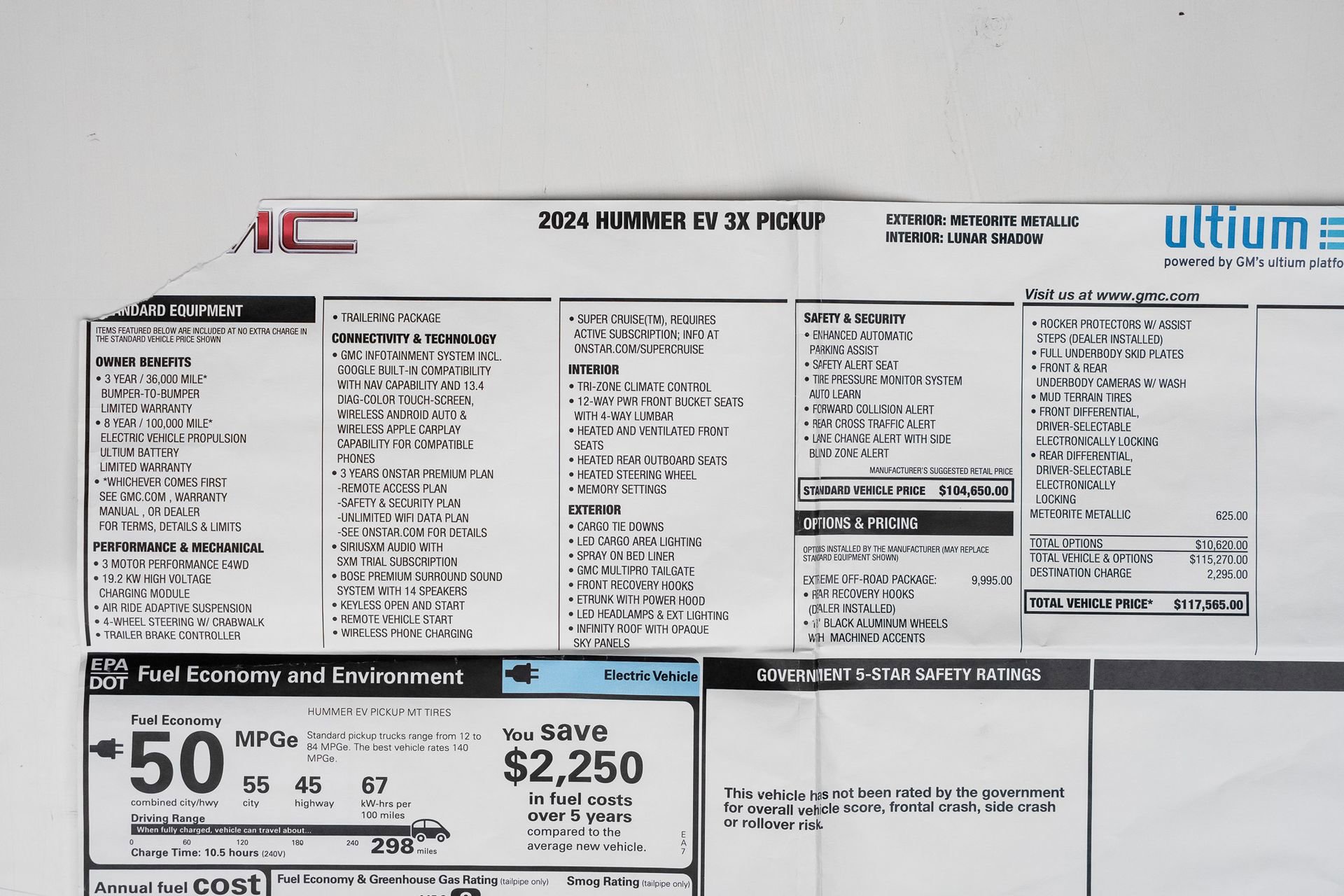 Used 2024 GMC Hummer EV 3X w/ Extreme Off-Road Package image 80