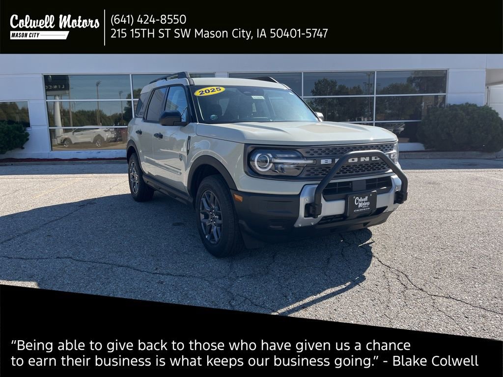 New 2025 Ford Bronco Sport Big Bend