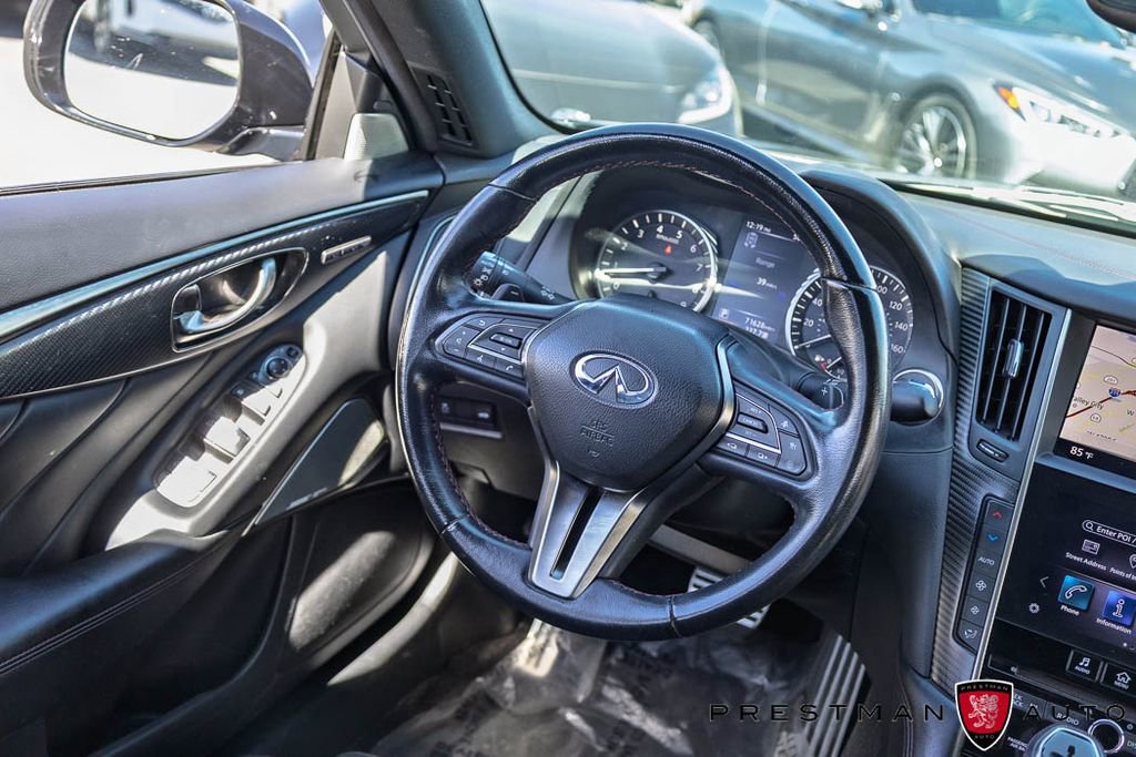 Used 2021 INFINITI Q50 Red Sport 400 w/ Proactive Package image 36