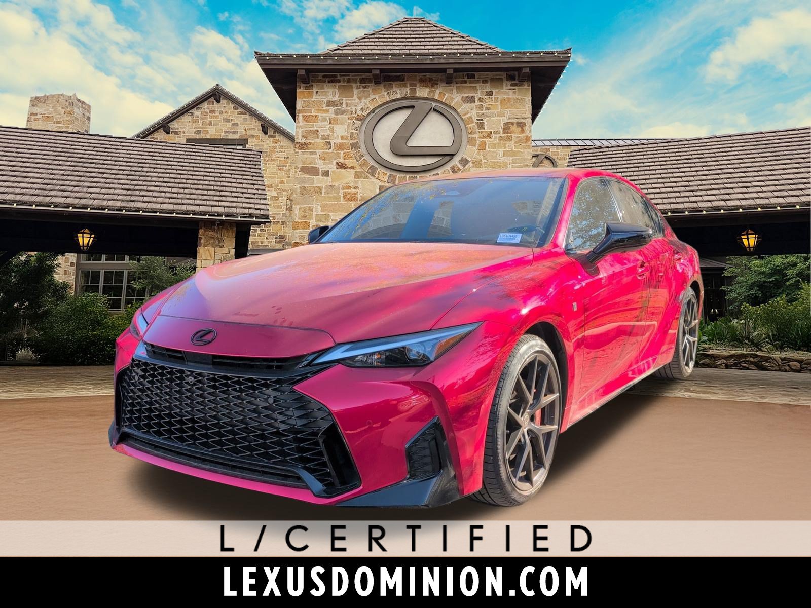 Certified 2026 Lexus IS 350 F Sport w/ Technology Package RWD image 1