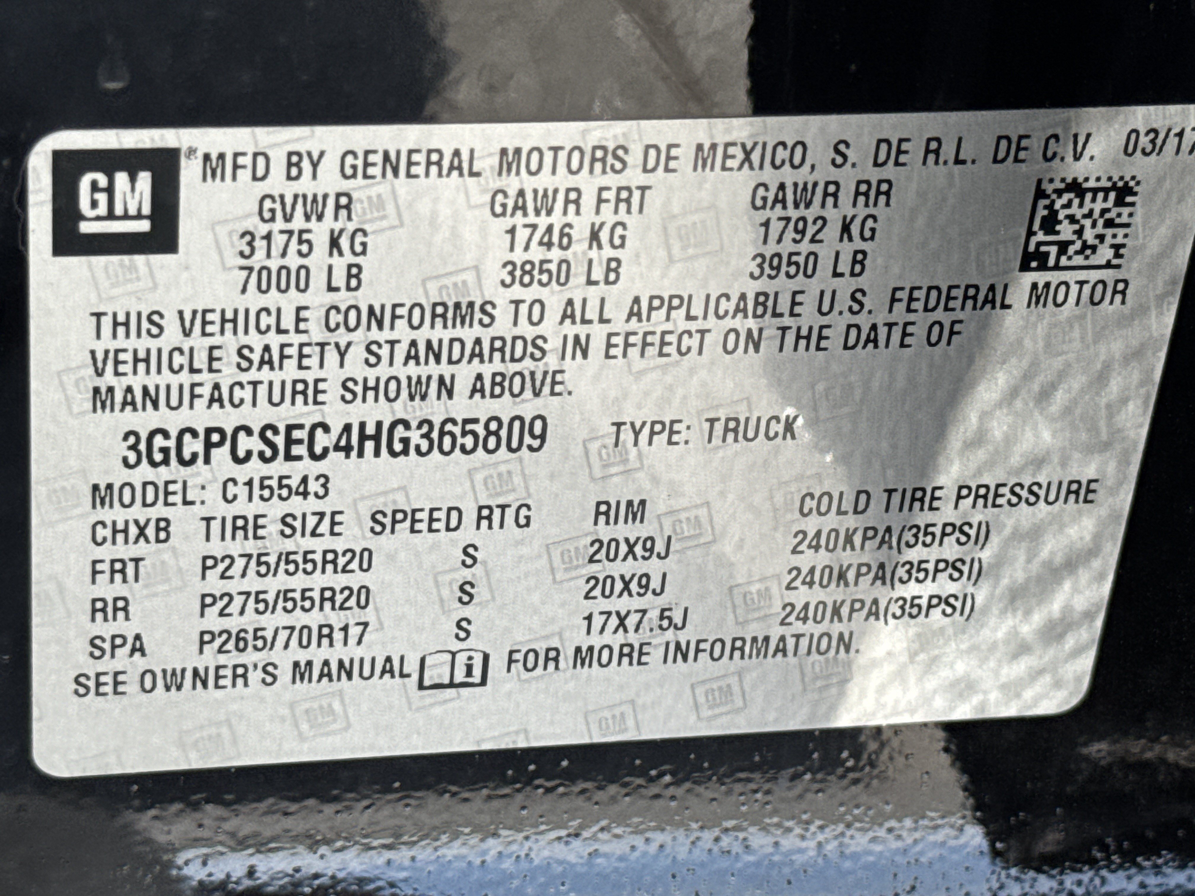 Used 2017 Chevrolet Silverado 1500 LTZ w/ Sport Package RWD image 32