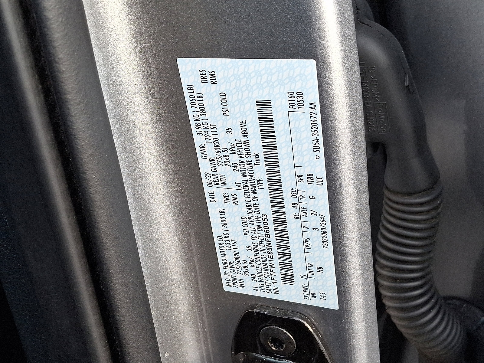 Certified 2022 Ford F150 Lariat w/ Equipment Group 502A High image 29