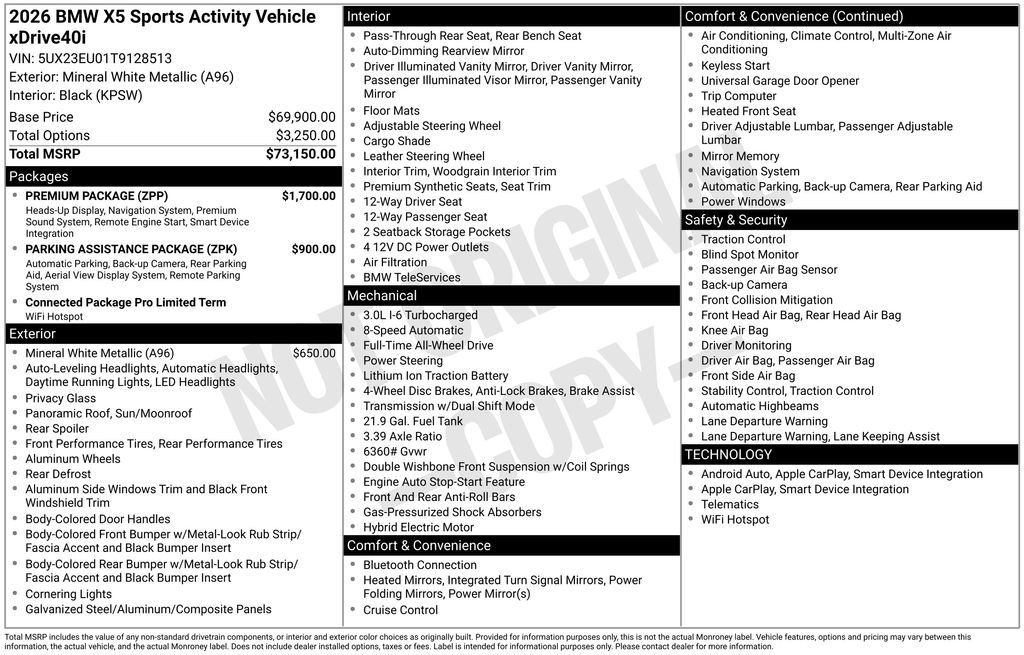 New 2026 BMW X5 xDrive40i w/ Premium Package video 2