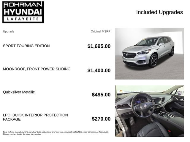 Used 2020 Buick Enclave Essence w/ Sport Touring Edition FWD image 4