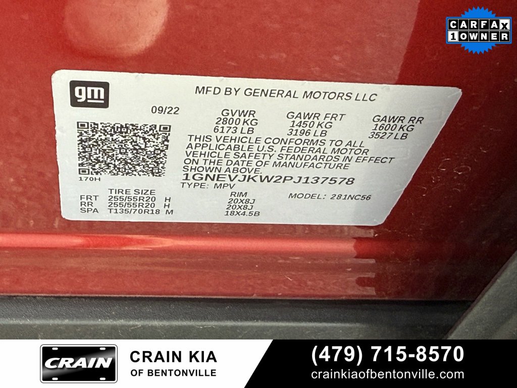 Used 2023 Chevrolet Traverse RS image 35