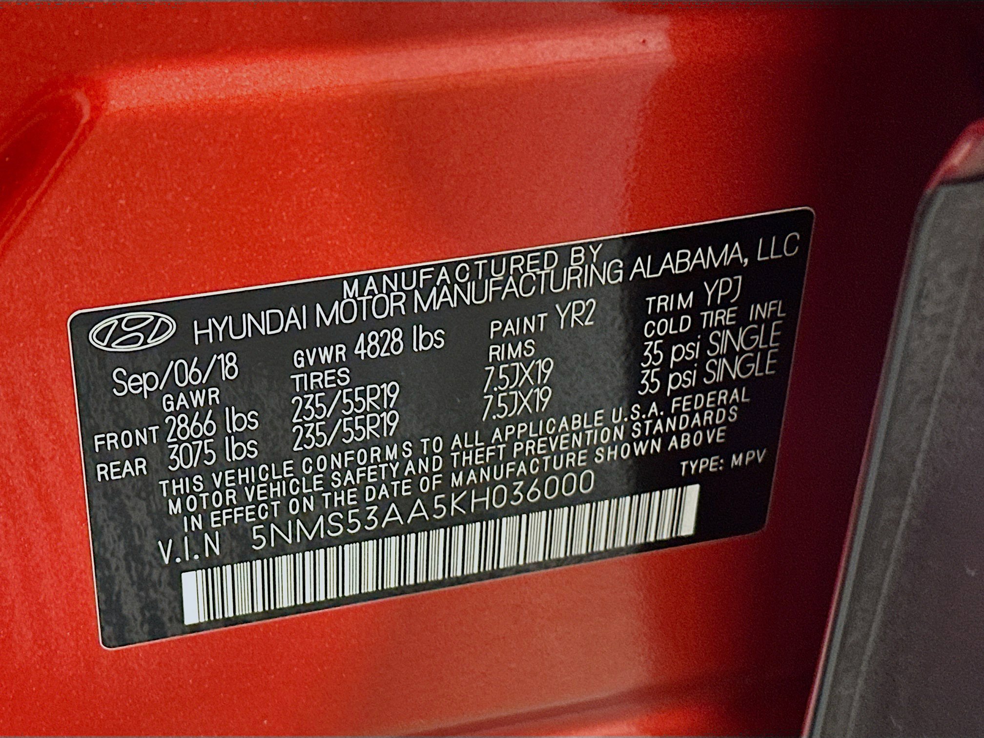 Used 2019 Hyundai Santa Fe Limited image 12