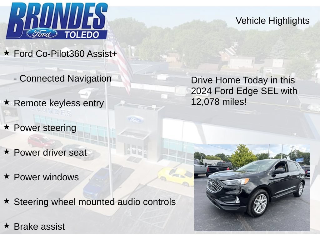 Used 2024 Ford Edge SEL w/ Convenience Package AWD/4WD image 12