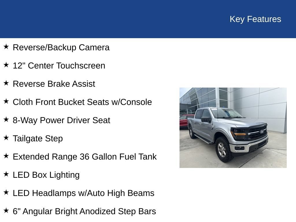 Used 2025 Ford F150 XLT w/ Equipment Group 301A Standard AWD/4WD image 36