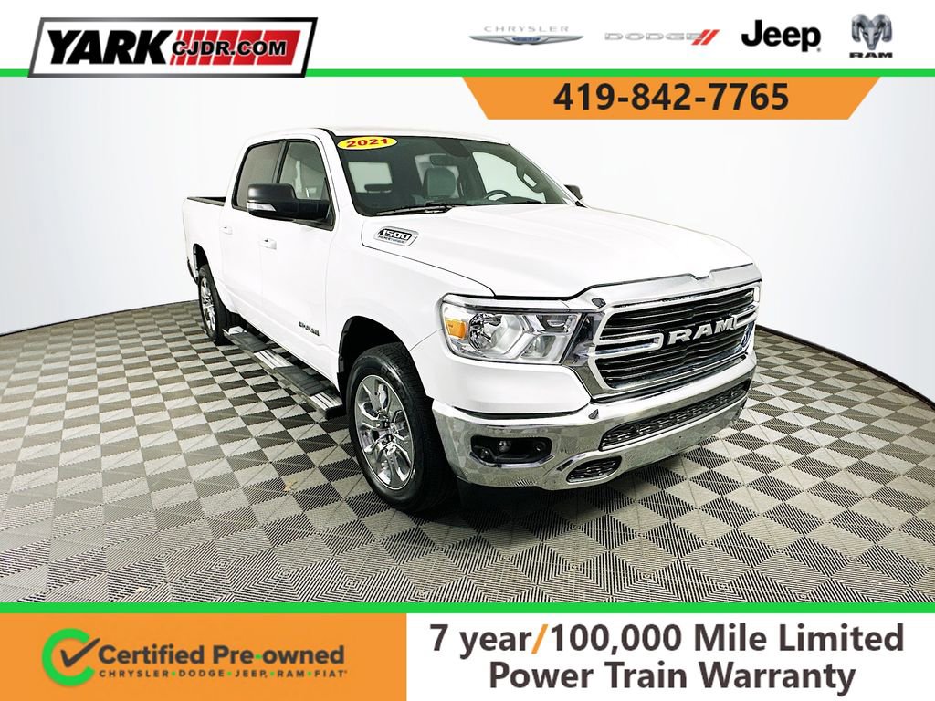 Certified 2021 RAM 1500 Big Horn AWD/4WD image 1