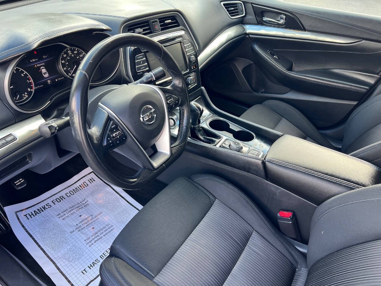 Used 2019 Nissan Maxima 3.5 S w/ Floor Mat Group FWD image 15