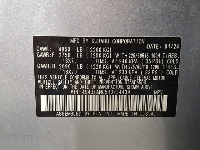 Certified 2024 Subaru Outback Limited image 28