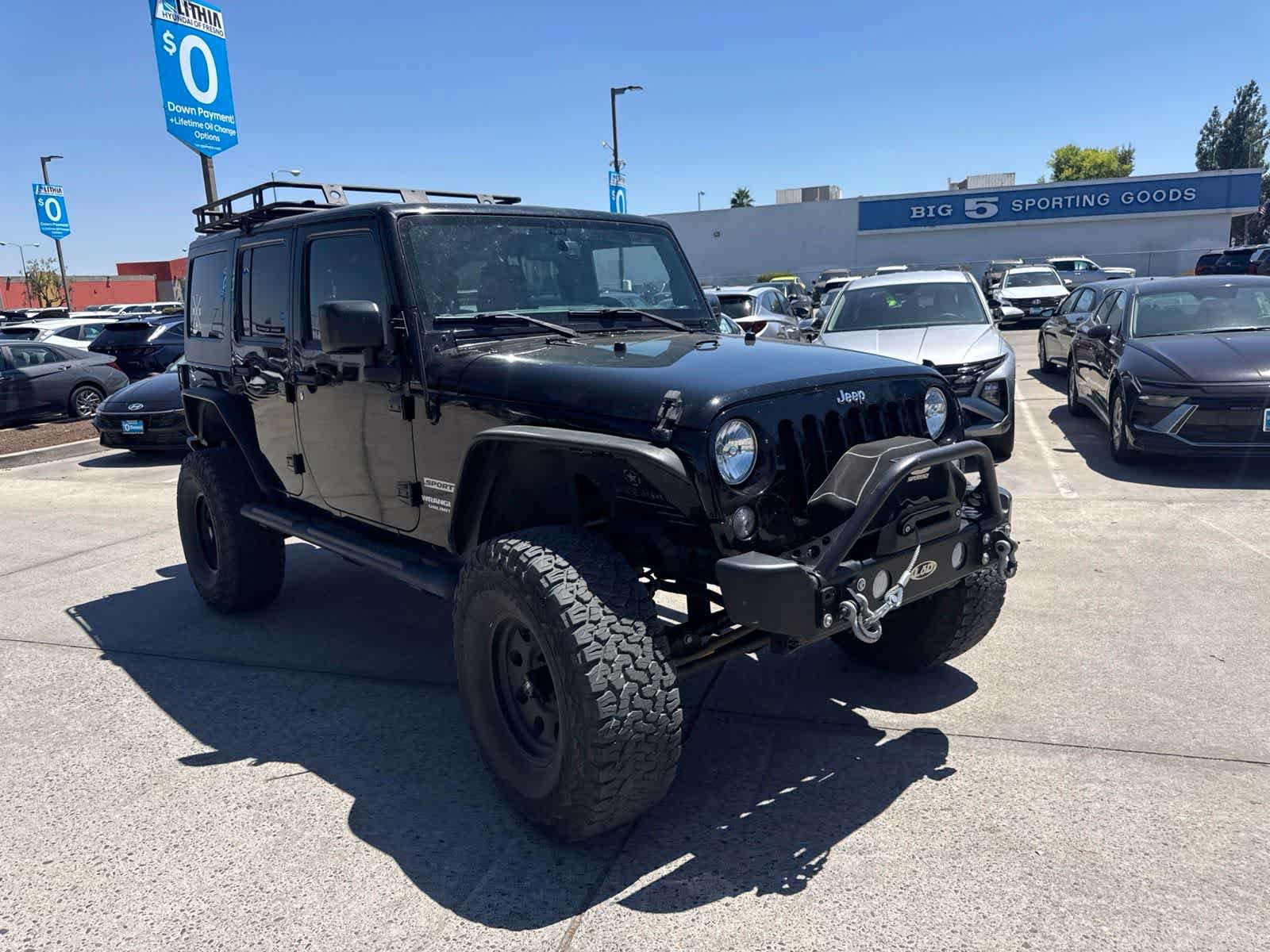 Used 2015 Jeep Wrangler Unlimited Sport w/ Quick Order Package 24S AWD/4WD image 3