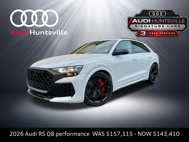 New 2026 Audi RS Q8 performance