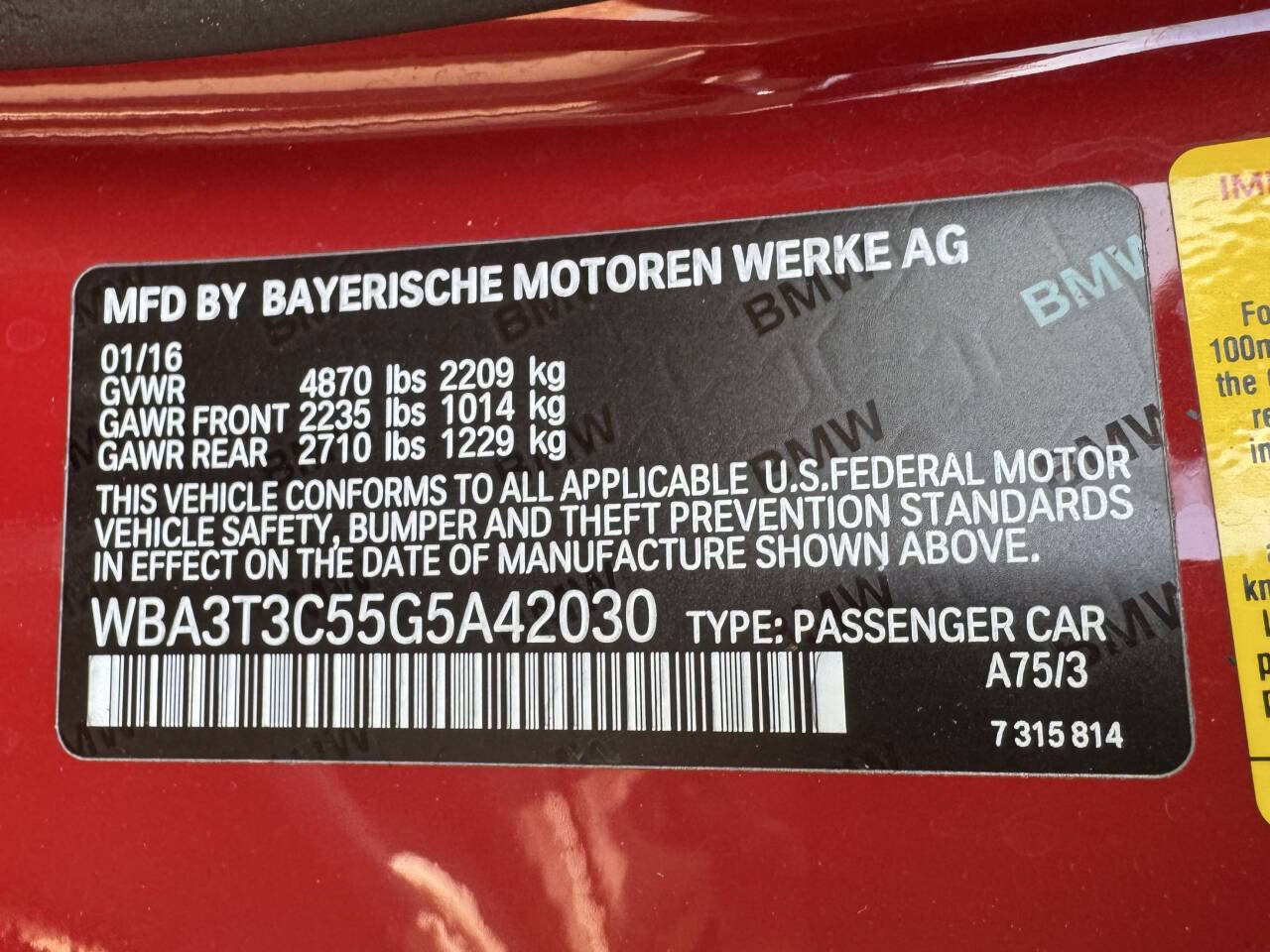 Used 2016 BMW 435i Convertible w/ Driver Assistance Package RWD image 18