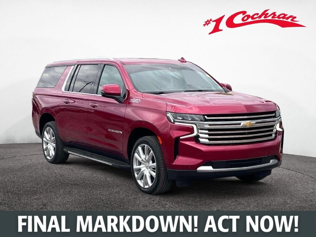 Used 2021 Chevrolet Suburban High Country