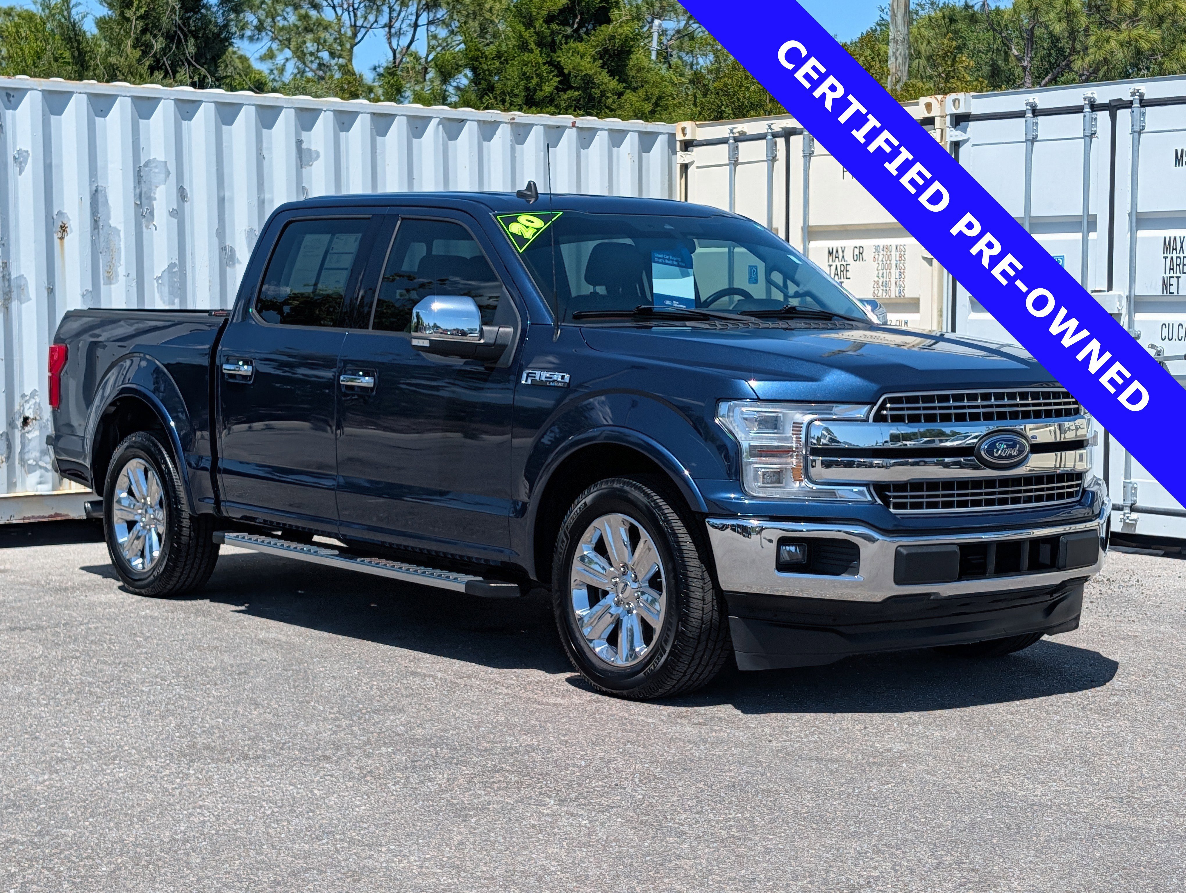 Certified 2020 Ford F150 Lariat w/ Equipment Group 502A Luxury RWD image 2