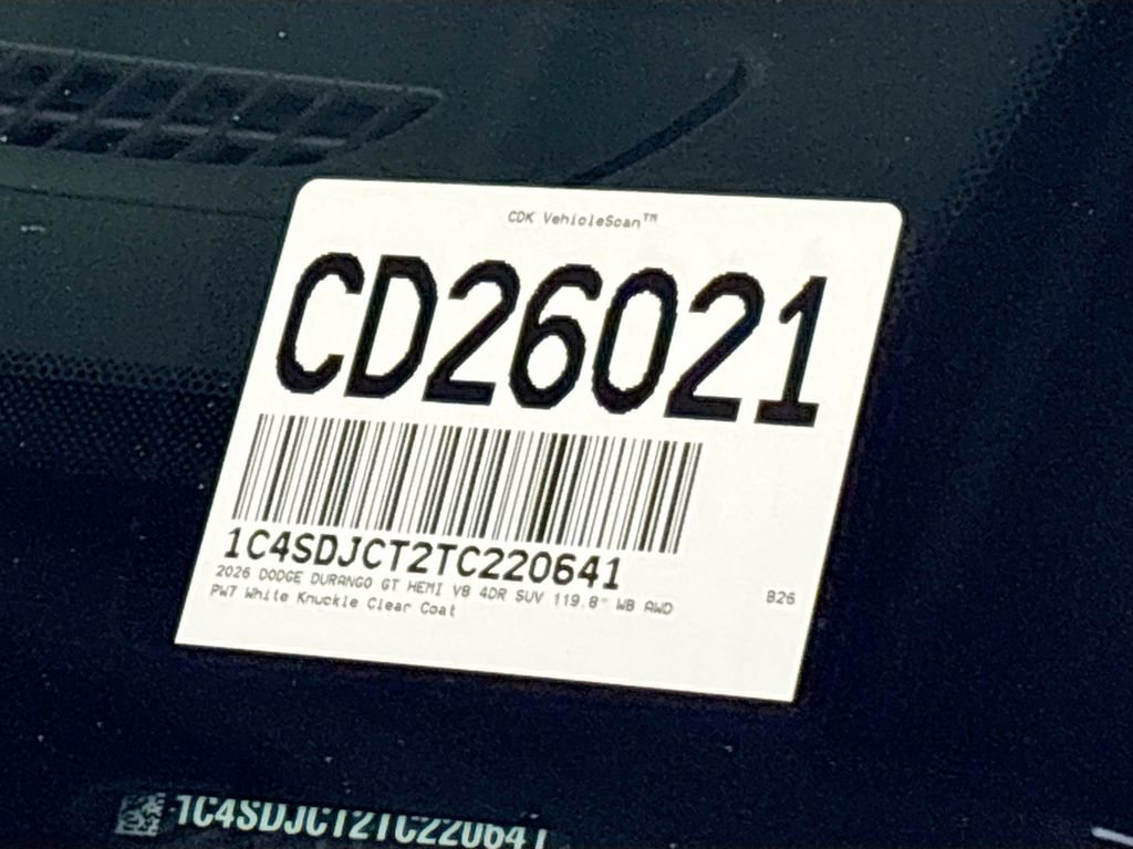 New 2026 Dodge Durango GT image 25