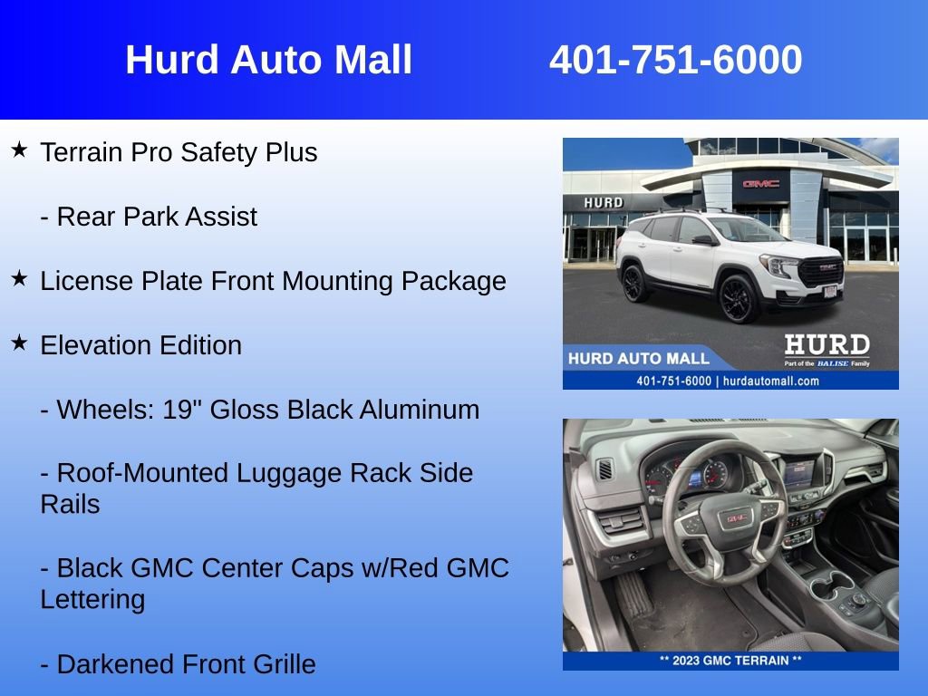 Certified 2023 GMC Terrain SLE w/ Driver Convenience Package image 12
