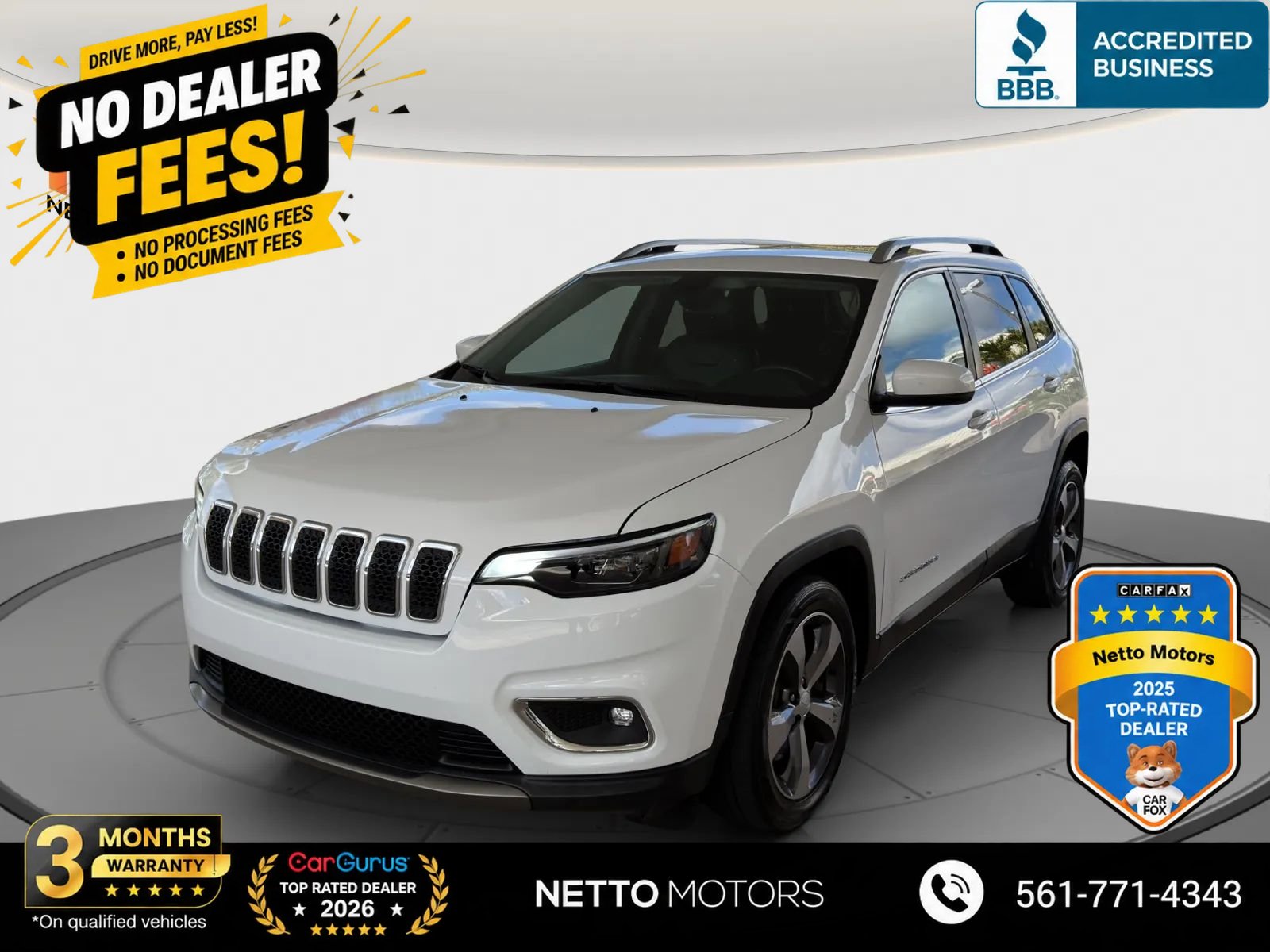 Used 2019 Jeep Cherokee Limited