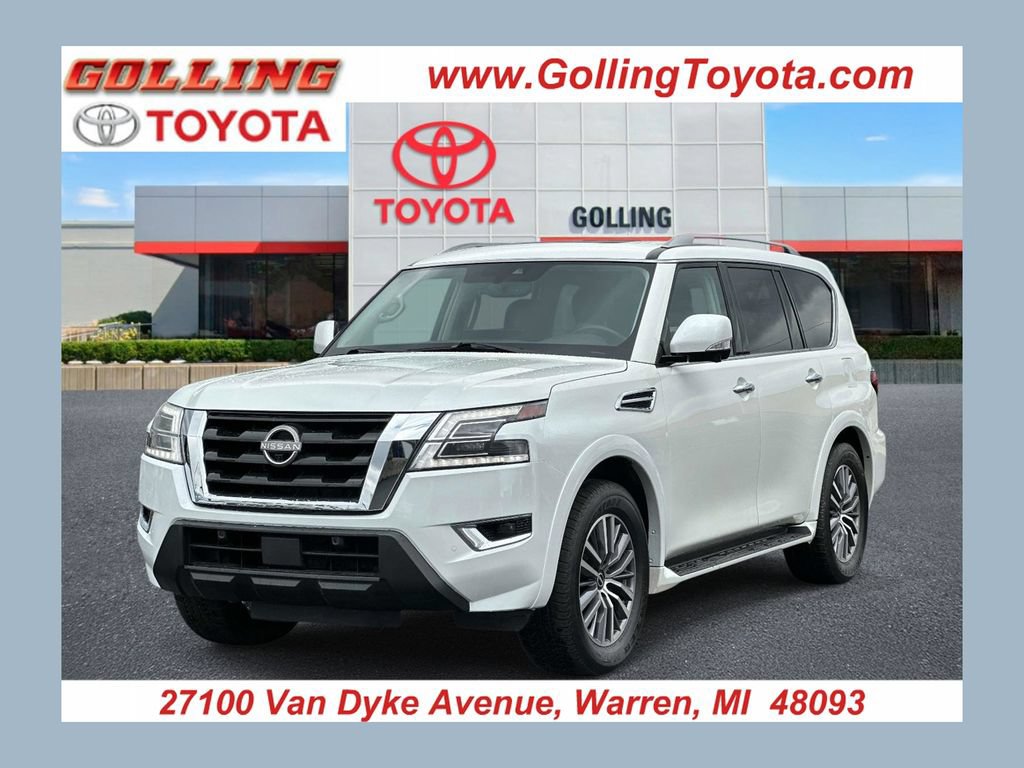 Used 2024 Nissan Armada SL w/ Captain's Chairs Package AWD/4WD image 1