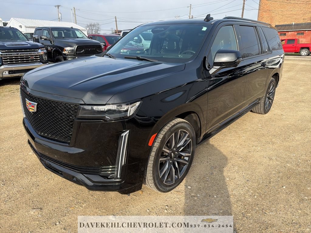 Used 2022 Cadillac Escalade ESV Sport w/ Touring Package AWD/4WD image 1