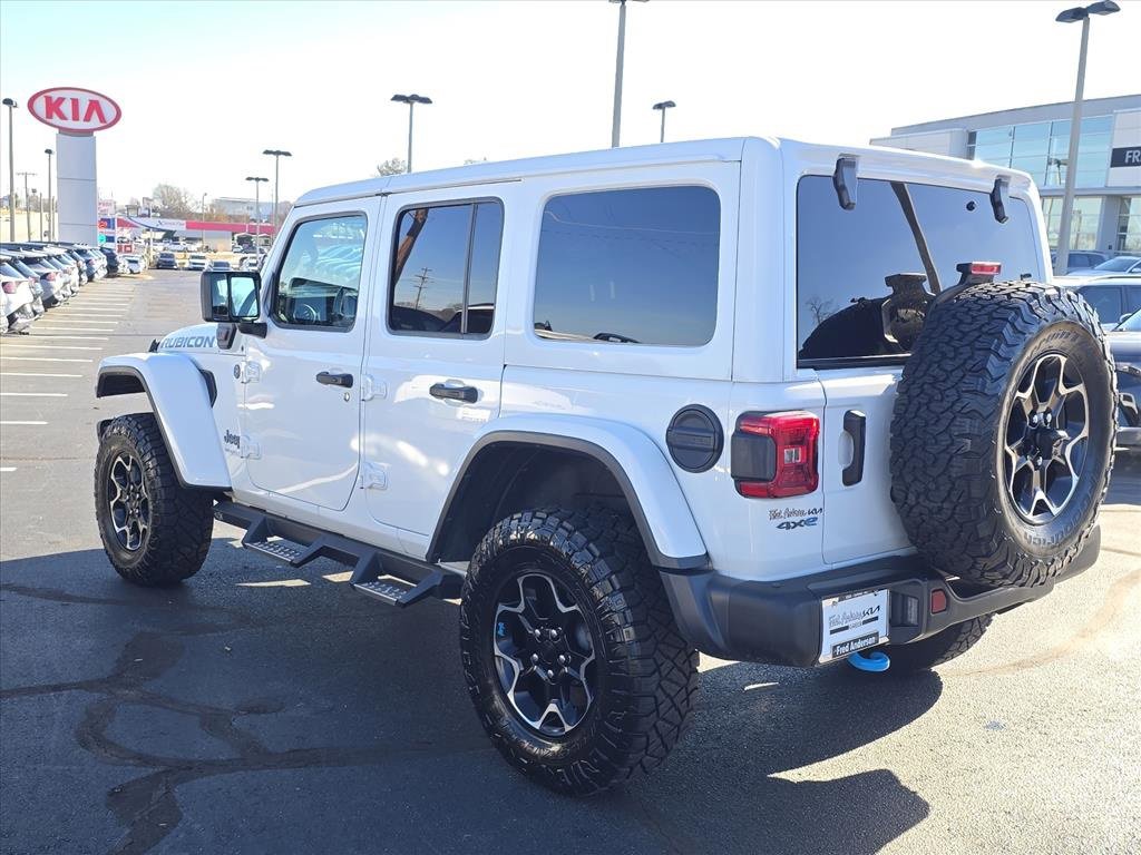 Used 2021 Jeep Wrangler Unlimited Rubicon 4xe w/ Steel Bumper Group image 5