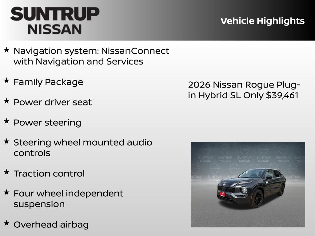 New 2026 Nissan Rogue SL AWD/4WD image 8
