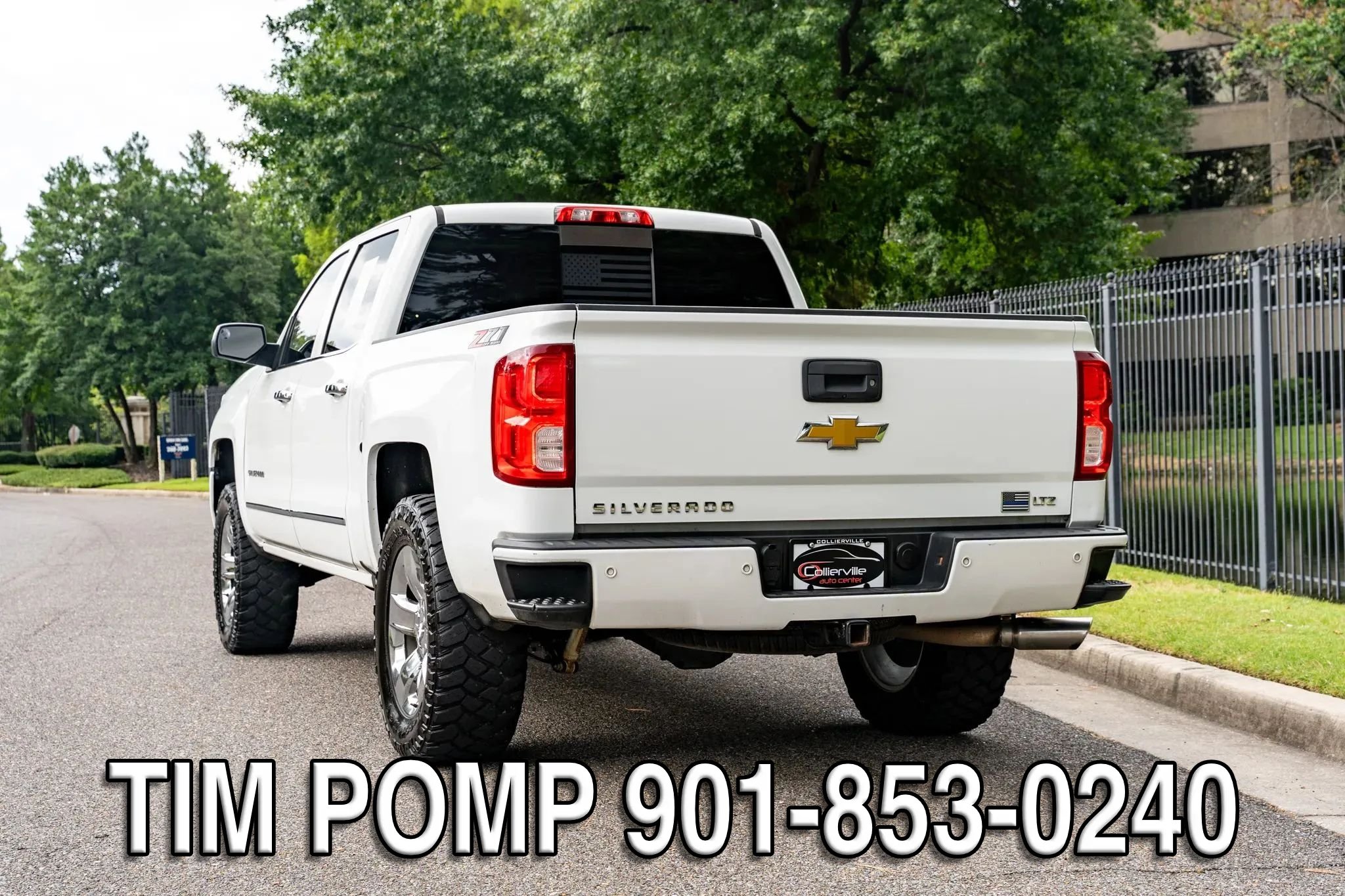 Used 2018 Chevrolet Silverado 1500 LTZ Z71 w/ LTZ Plus Package AWD/4WD image 7