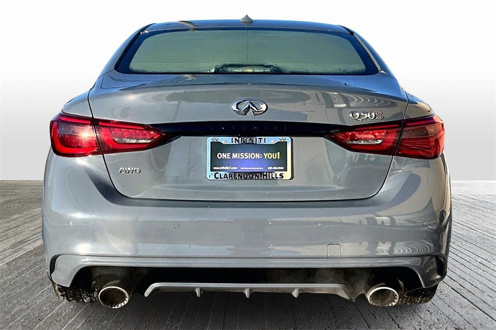Certified 2024 INFINITI Q50 Red Sport 400 image 7