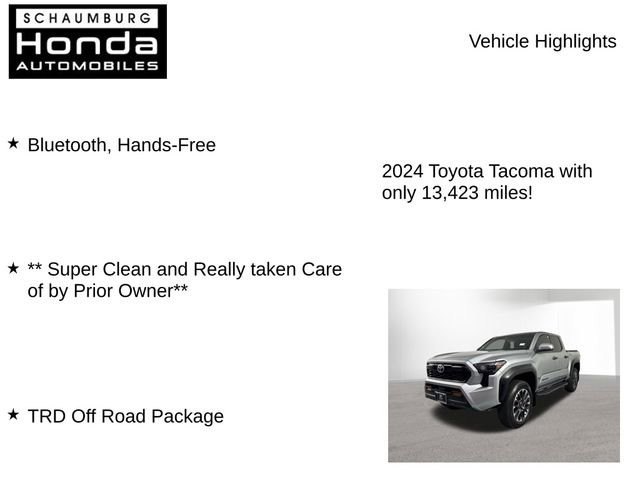 Used 2024 Toyota Tacoma TRD Off-Road AWD/4WD image 8