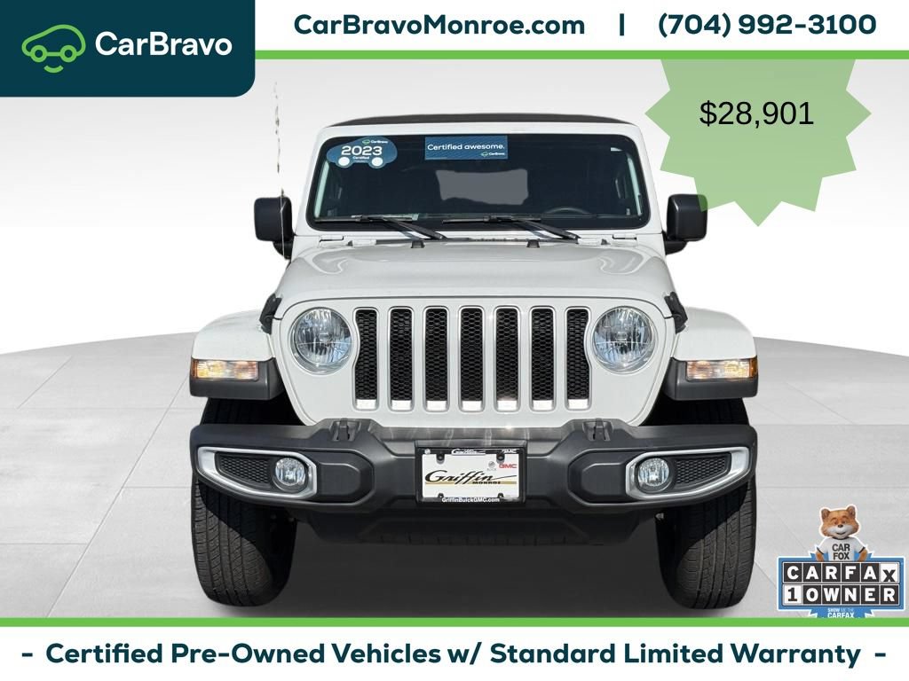 Used 2023 Jeep Wrangler Unlimited Sahara AWD/4WD image 2