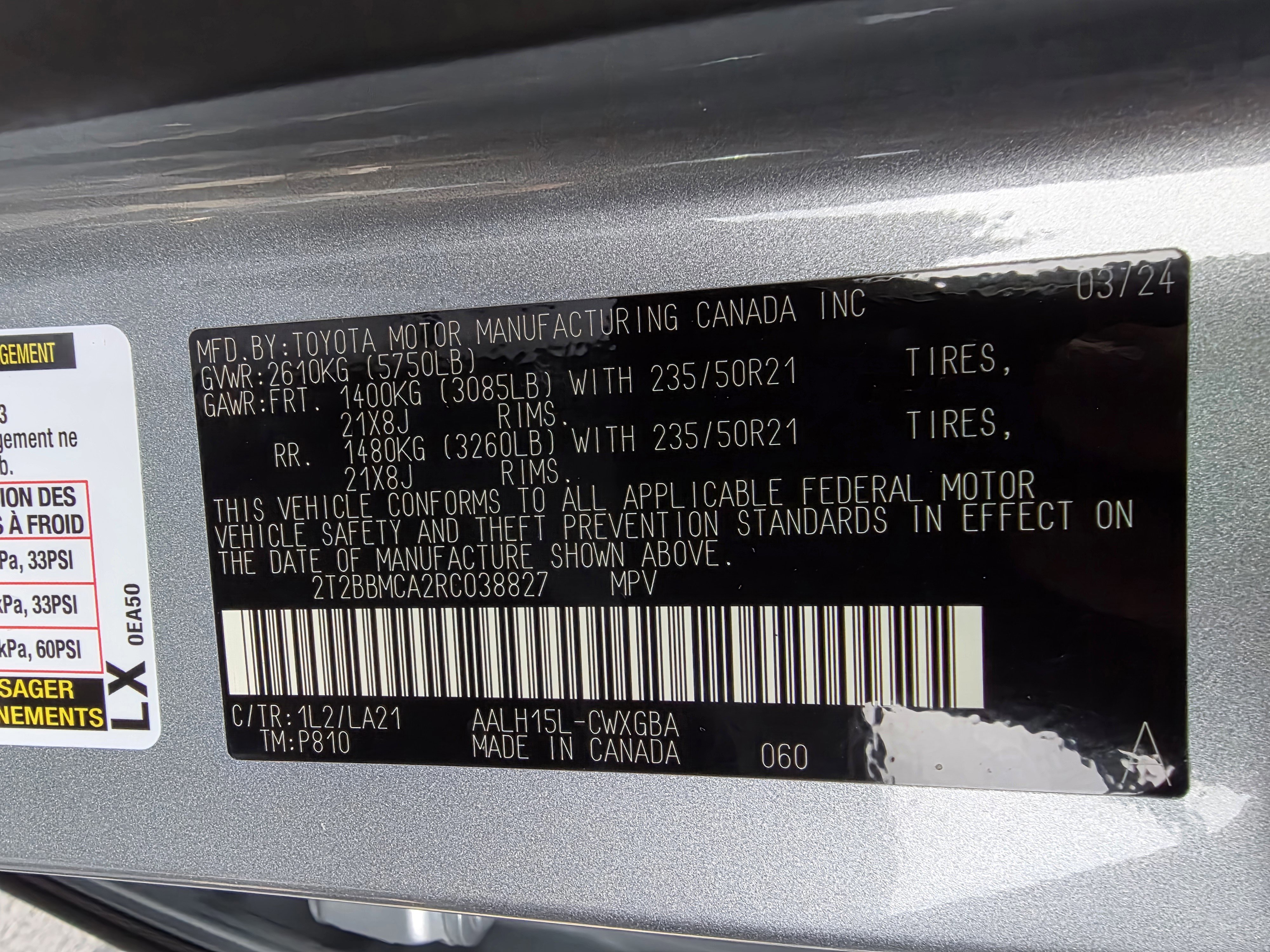 Certified 2024 Lexus RX 350 image 31