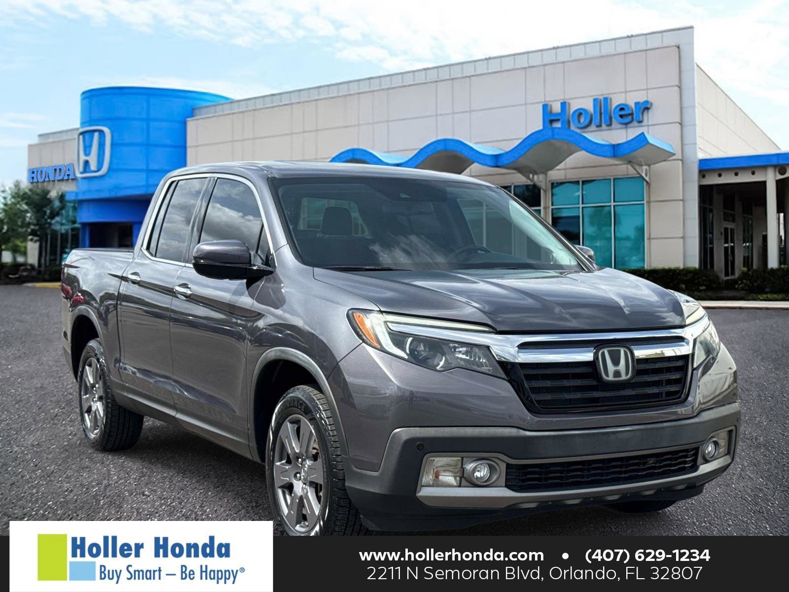 Certified 2020 Honda Ridgeline RTL-E