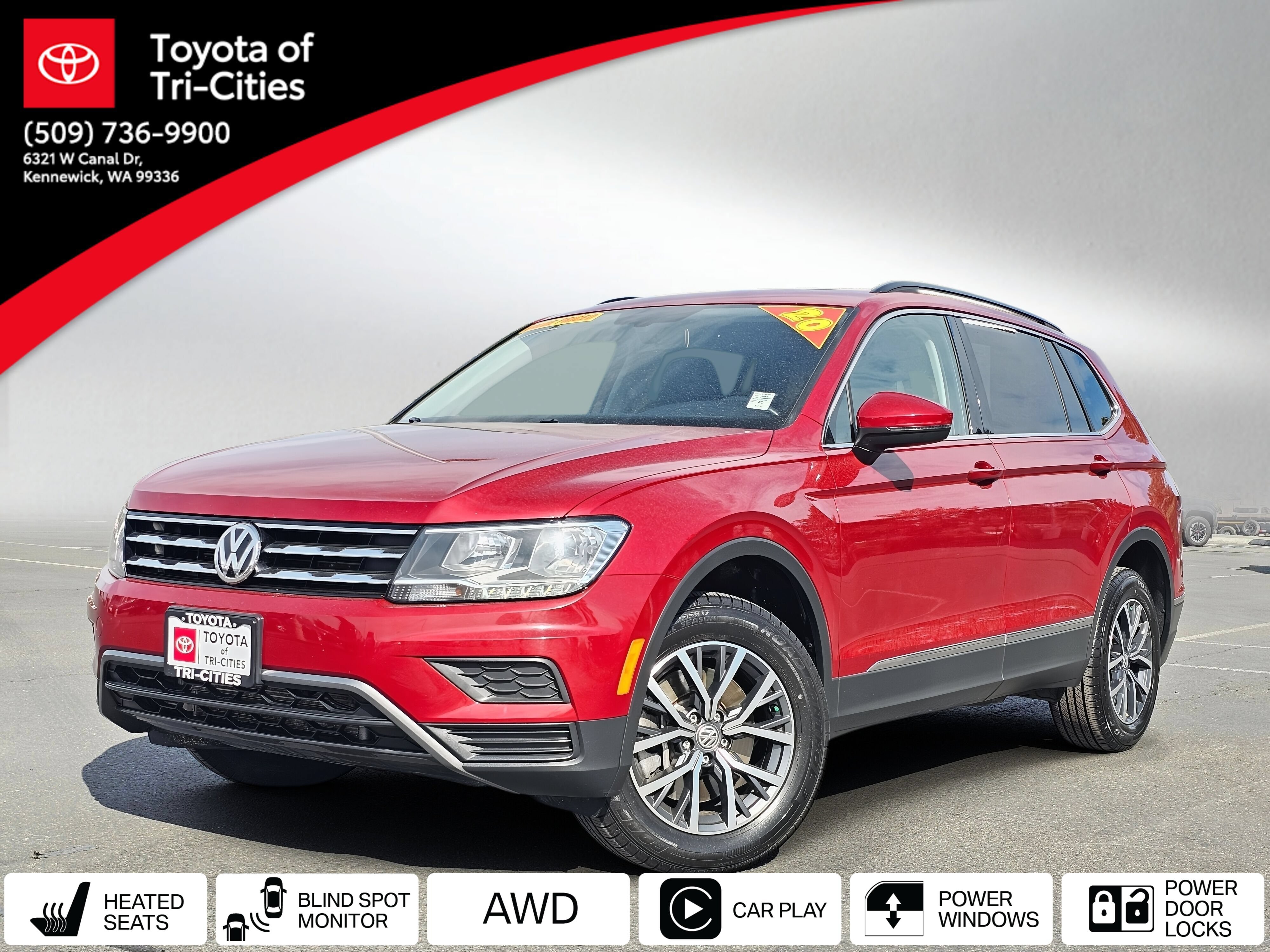 Used 2020 Volkswagen Tiguan S AWD/4WD image 1