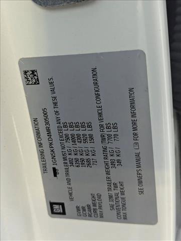 Used 2021 Chevrolet Tahoe Z71 w/ Luxury Package image 16