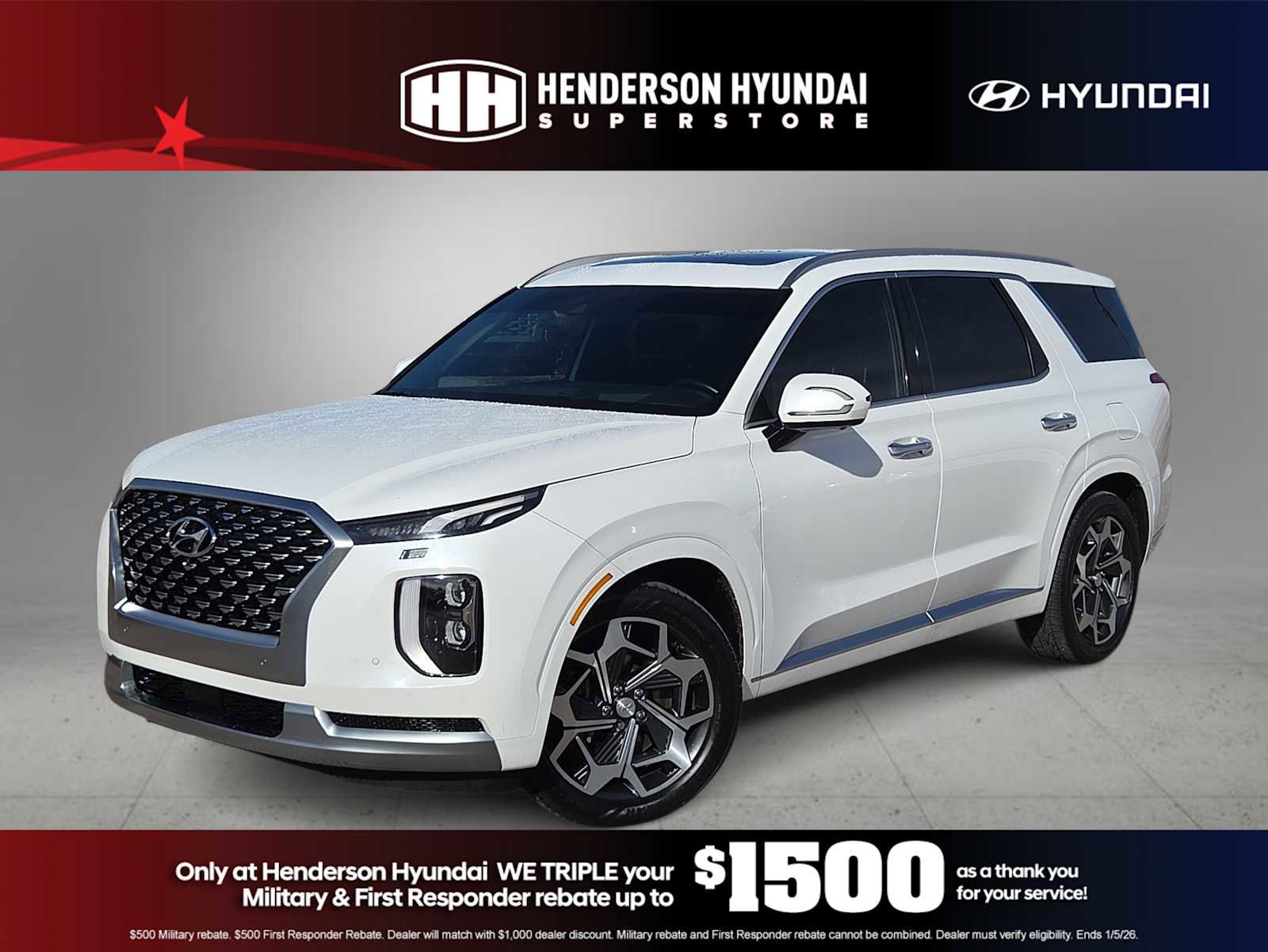 Used 2021 Hyundai Palisade Calligraphy w/ Cargo Package