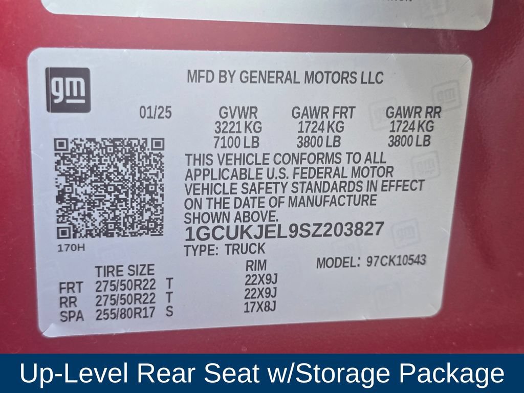 Used 2025 Chevrolet Silverado 1500 High Country AWD/4WD image 10