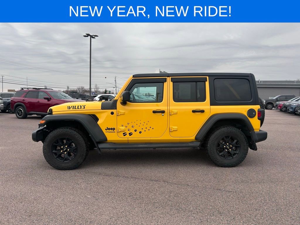 Used 2020 Jeep Wrangler Unlimited Sport image 3