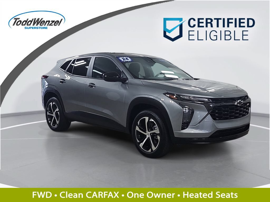 Certified 2024 Chevrolet Trax RS w/ Driver Confidence Package