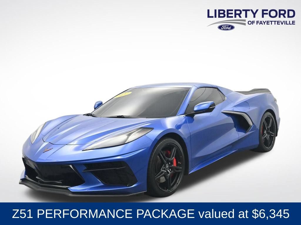 Used 2022 Chevrolet Corvette Stingray Premium Conv w/ Z51 Performance Package