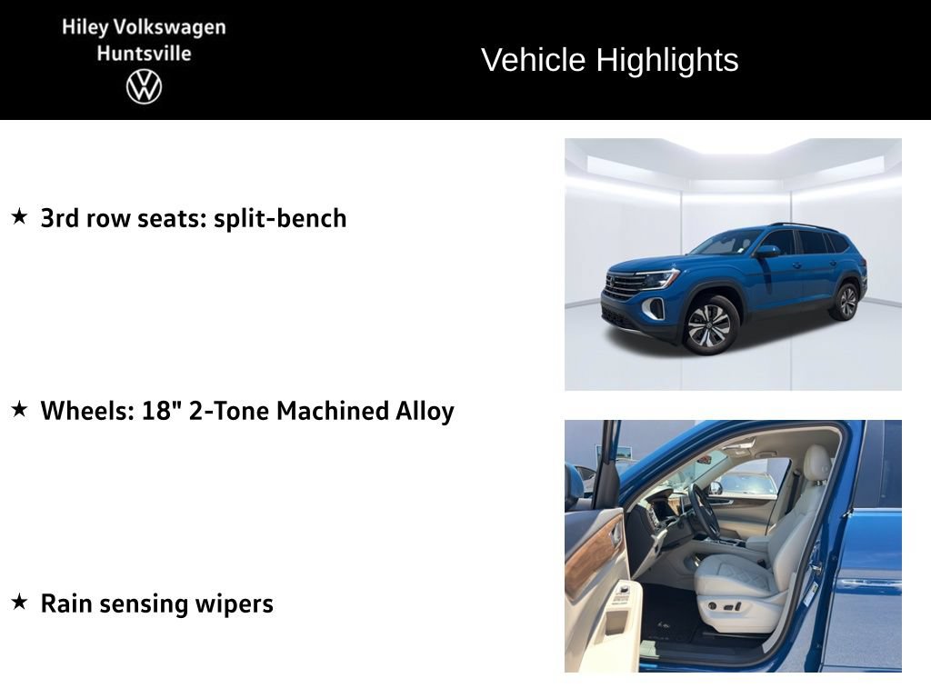 Certified 2026 Volkswagen Atlas SE FWD image 14