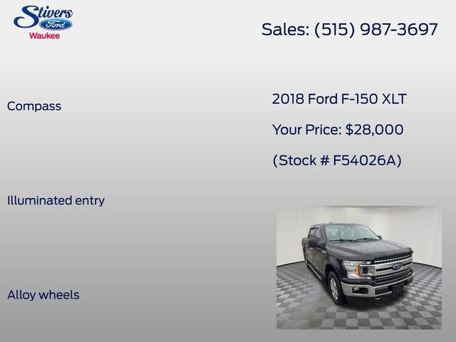 Used 2018 Ford F150 XLT w/ XTR Package image 15