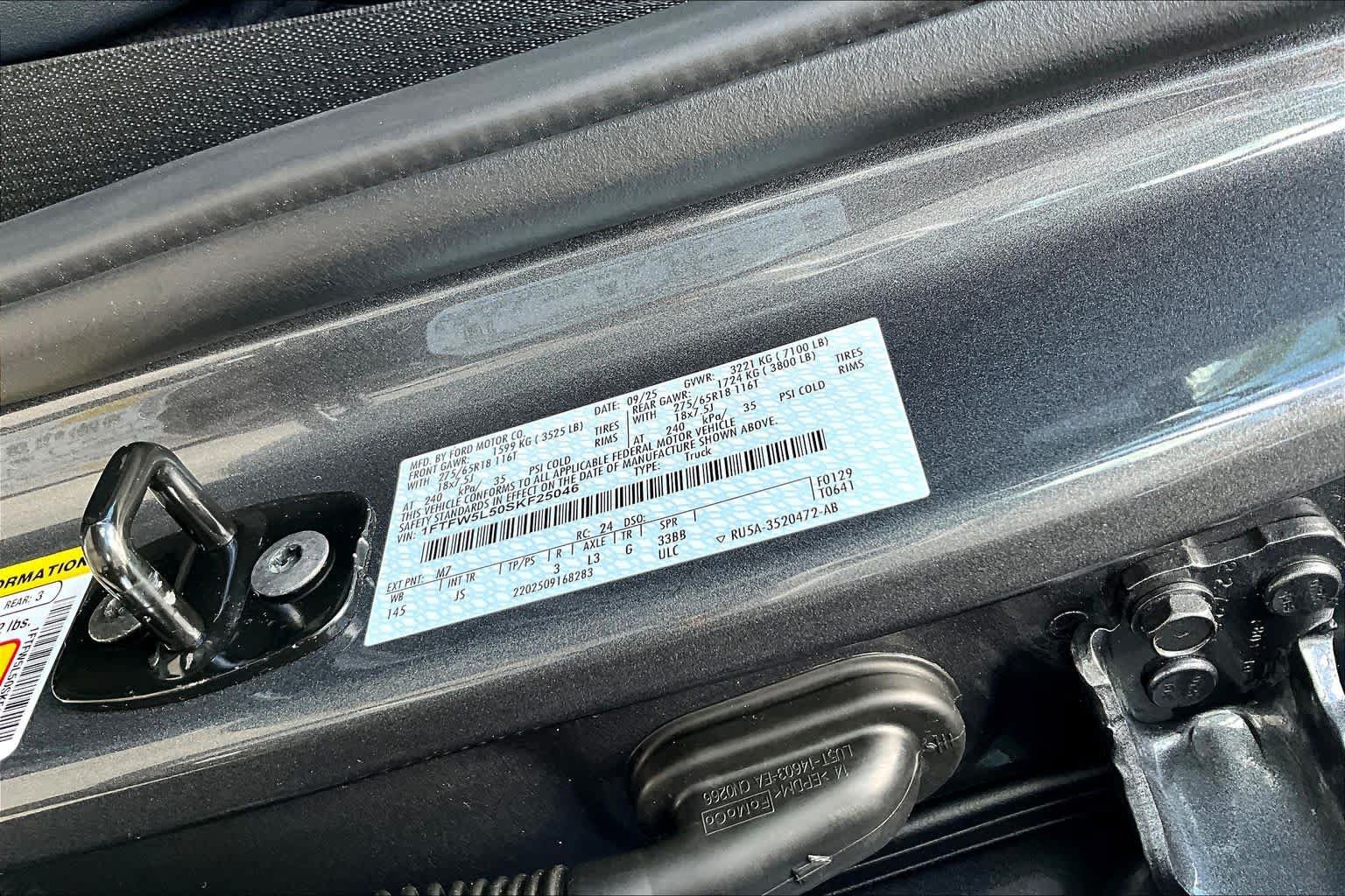 Used 2025 Ford F150 Lariat AWD/4WD image 57
