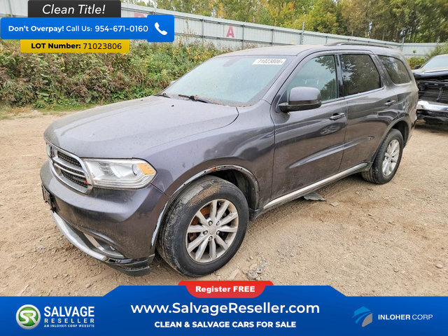 Used 2014 Dodge Durango SXT w/ Quick Order Package 23B