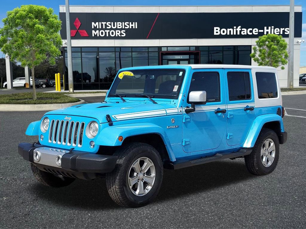 Used 2017 Jeep Wrangler Unlimited Sahara w/ Quick Order Package 24E Chief AWD/4WD image 2