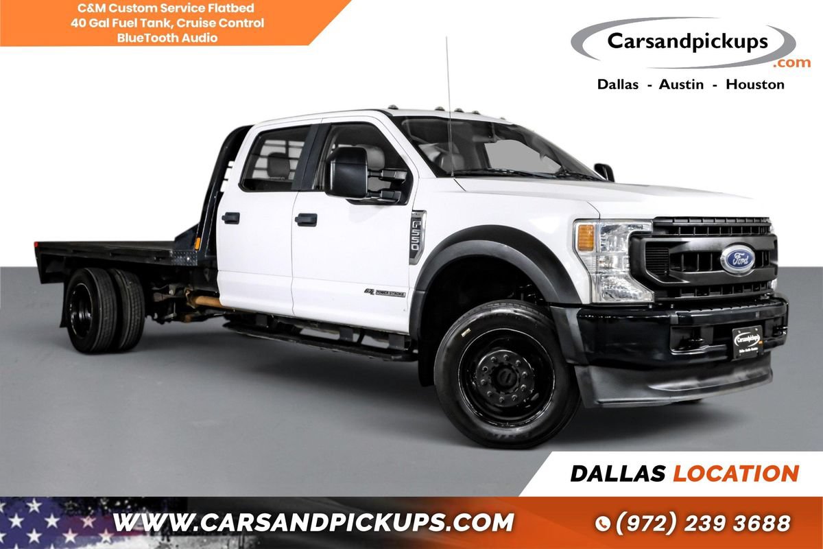 Used 2021 Ford F550 4x4 Crew Cab Super Duty w/ Power Equipment Group video 1