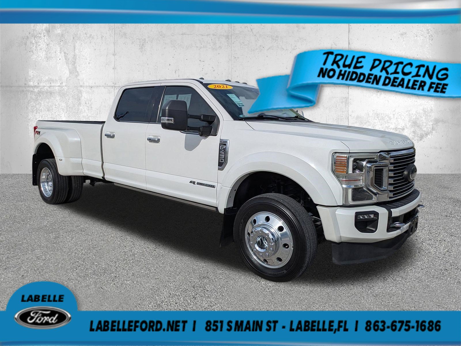 Used 2021 Ford F450 Limited w/ FX4 Off-Road Package
