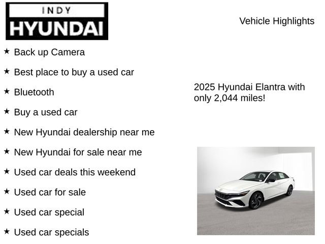 Used 2025 Hyundai Elantra Sport FWD image 7