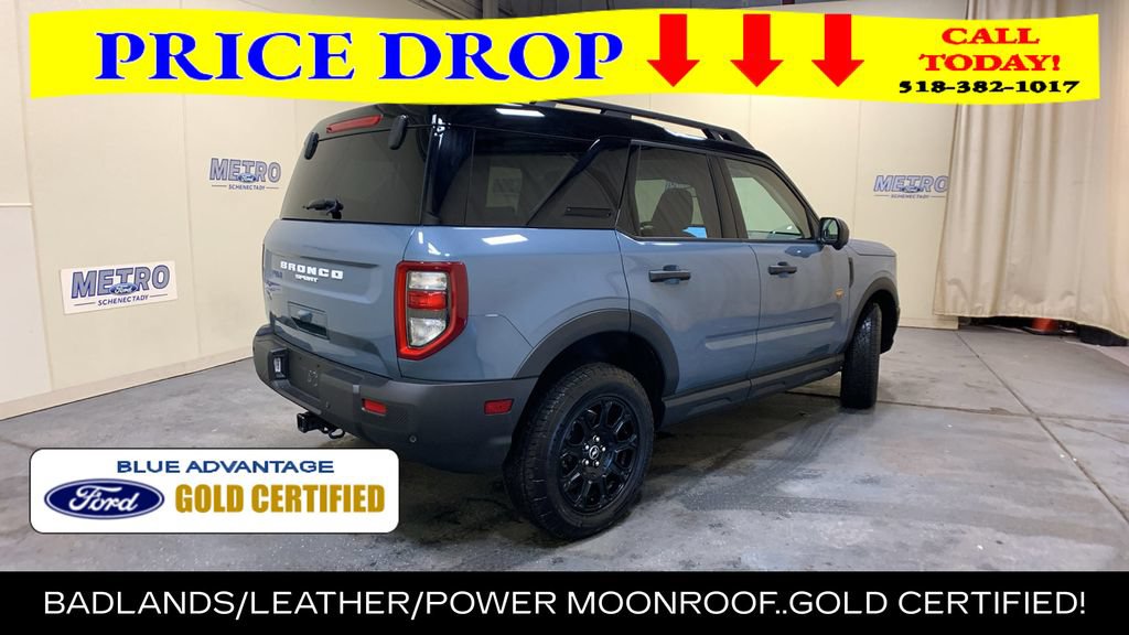 Certified 2025 Ford Bronco Sport Badlands w/ Badlands Tech Package AWD/4WD image 3